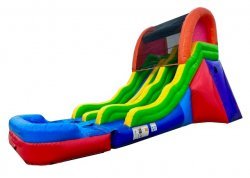 Fantastice20double20lane20inflatable20water20slide20rental20tulsa20oklahoma20fayetteville20arkansas203 194454169 18ft Fantastic Dual Lane Water Slide