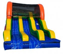 double20trouble20inflatable20slide20rental20tulsa20oklahoma20fayetteville20arkansas203 968597246 Double Trouble Dual Lane Dry Slide