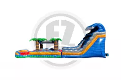 tropical20fireblast20water20slide20rental20oklahoma20arkansas202 307553771 18ft Tropical Fireblast Dual Lane Water Slide
