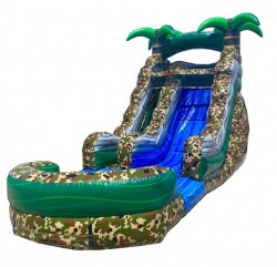 15ft Camo Water Slide