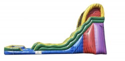 color20wave20inflatable20water20slide20party20rental20tulsa 1 21 ft ColorWave Water Slide