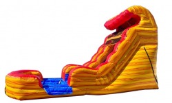 flamin20hot20wave20inflatable20water20slide20party20rental 1 15ft Flamin' Hot Wave Water Slide