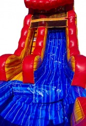 flamin20hot20wave20inflatable20water20slide20rental20tulsa 1 15ft Flamin' Hot Wave Water Slide