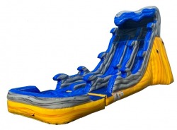 22ft Yellowstone Falls Double Lane Water Slide