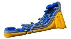 Yellowstone20Falls20Inflatable20Water20Slide20Rental20Tulsa 3 22ft Yellowstone Falls Double Lane Water Slide