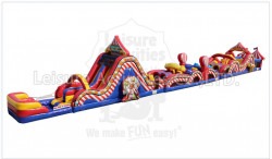 carnival20inflatable20obstacle20course20rental20tulsa20ok20 1 95ft Radical Run Carnival Obstacle Course