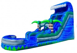 hawaiian20escape20inflatable20water20slide20rental20tulsa20 1 18ft Hawaiian Escape Water Slide
