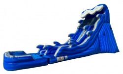 monster20wave20inflatable20water20slide20rental20tulsa20okl 5 22ft Monster Wave Double Lane Water Slide