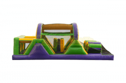 obstacle course rental sapulpa oklahoma 3 1724614276 30' Lime Green Backyard Obstacle Challenge
