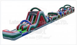 radical20run20green2020red20obstacle20course20rental20tul 3 95ft Radical Run Green & Red Obstacle Course