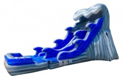 rockin20wave20water20slide20party20rental20tulsa20oklahoma 1 18ft Rockin Double Lane Wave Water Slide