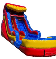 15ft Taste The Rainbow Water Slide