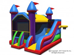 Birthday20Castle20Bounce20House20Rental 428985929 A Birthday Castle Combo