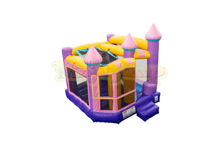 backyard bounce house combo rental dazzling castle tulsa ok 3 1725 Backyard Combo Dazzling Castle