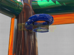 backyard bounce house combo rental tropical breeze tulsa ok 3 1725 Backyard Combo Tropical Breeze