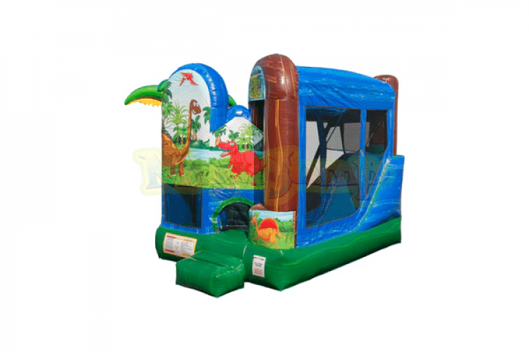 backyard bounce house combo rental dino world tulsa ok 3 172382262 Backyard Combo Dino World