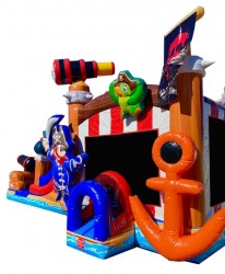 pirate20bounce20house20combo20party20rental20tulsa20oklahom Pirate Combo (Dry Combo)