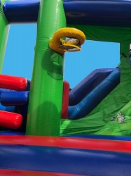 spongebob20bounce20house20combo20party20rental20tulsa20okla SpongeBob 7 in 1 Combo