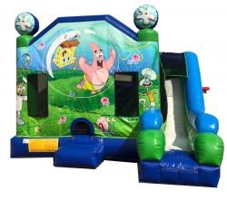 spongebob20bounce20house20combo20rental20tulsa20oklahoma 485 SpongeBob 7 in 1 Combo